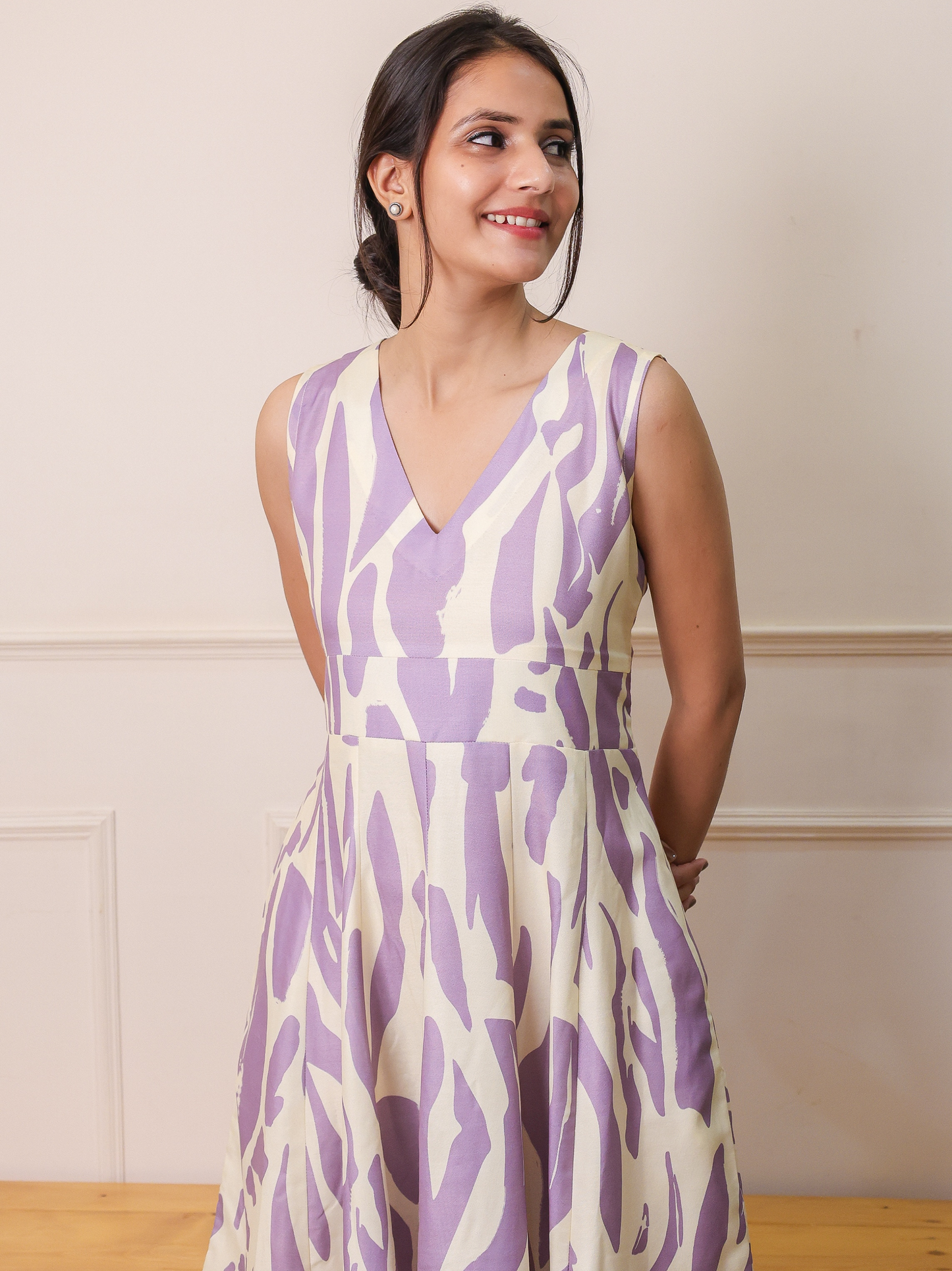 Lavender Waves Dress
