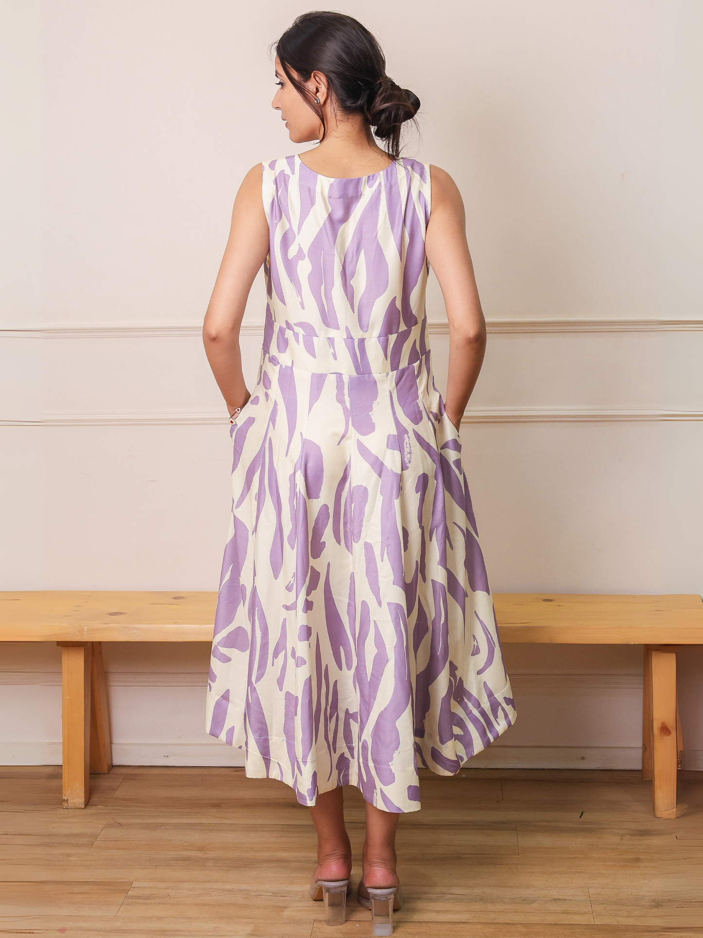 Lavender Waves Dress