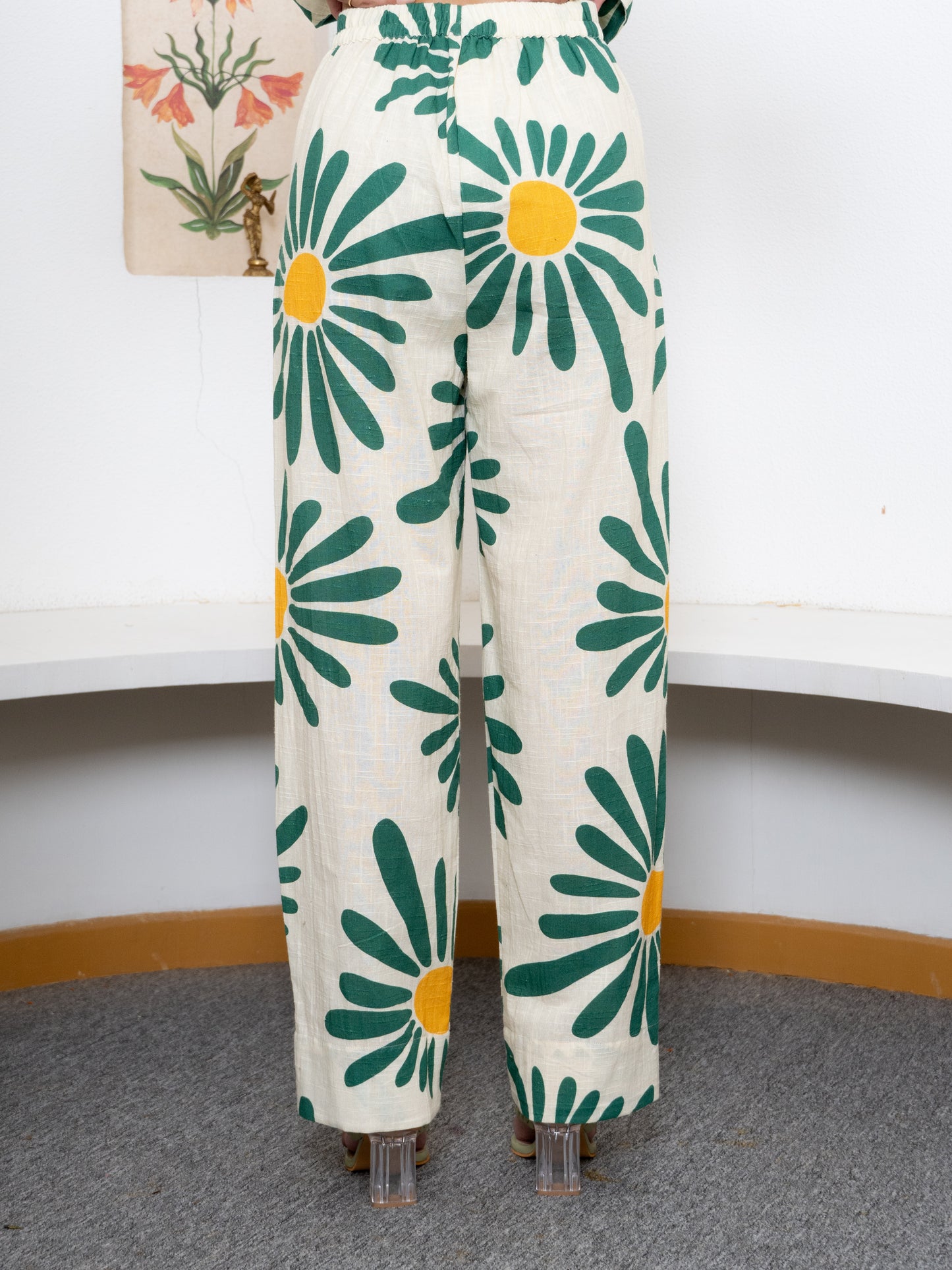 Green Daisy Trouser