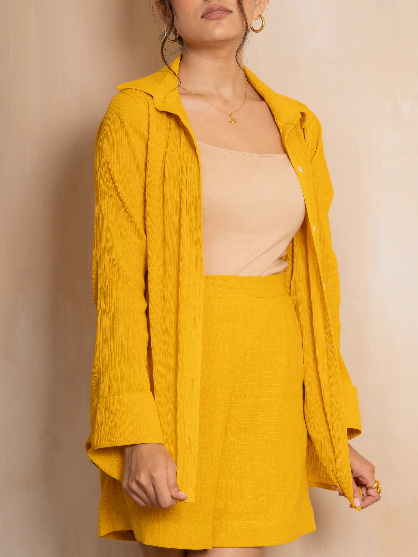 Wrinkled Amber Shirt