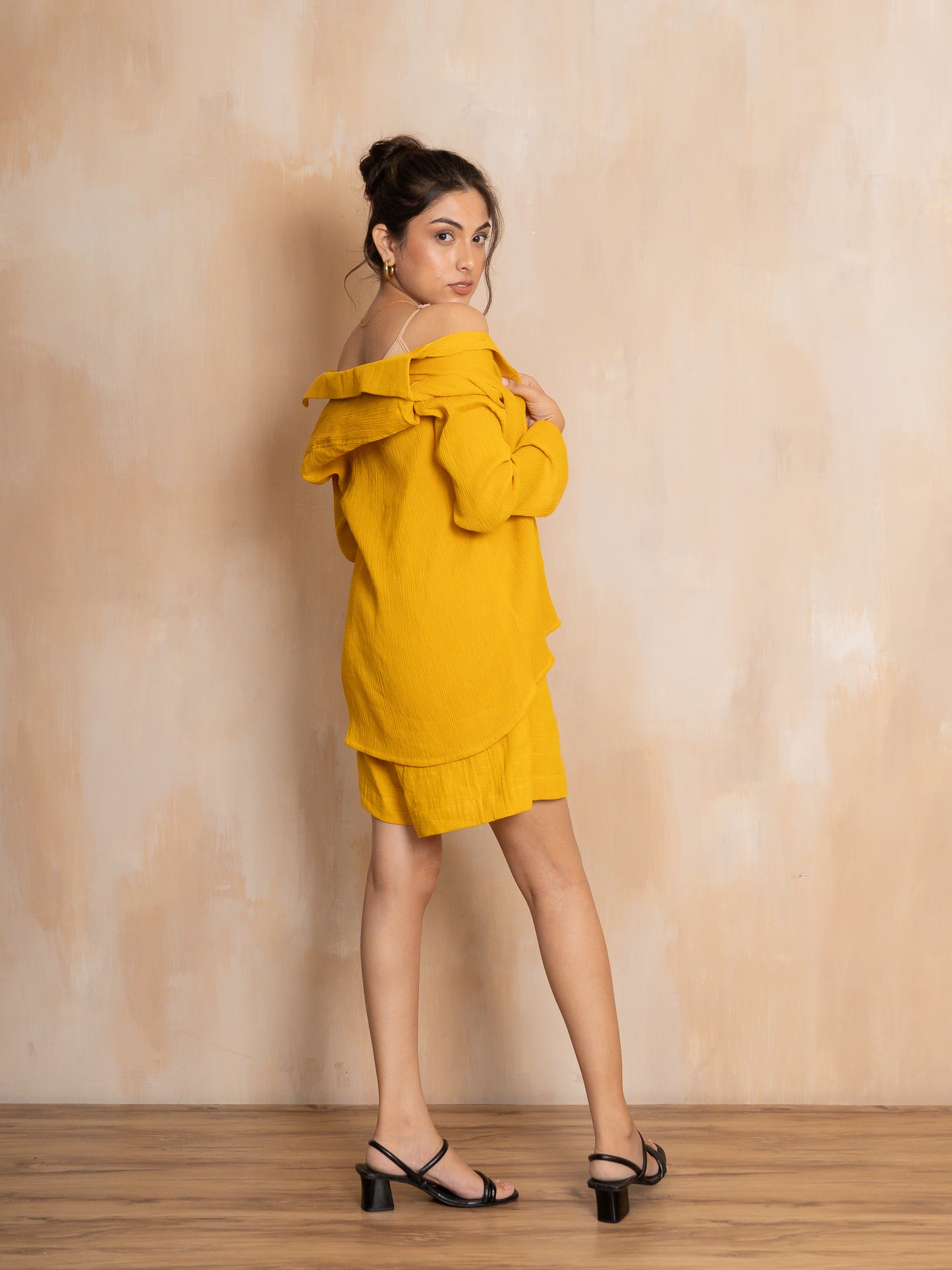 Wrinkled Amber Shirt