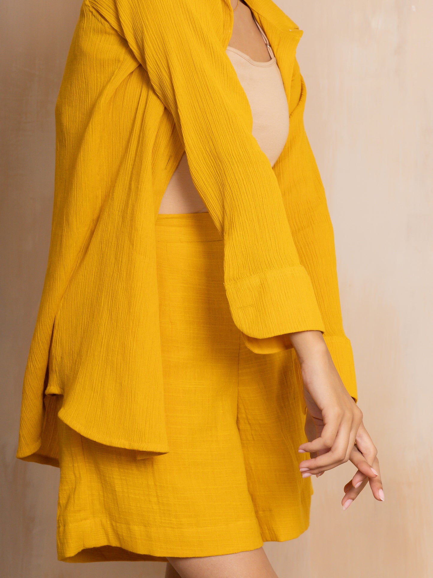 Wrinkled Amber Shirt
