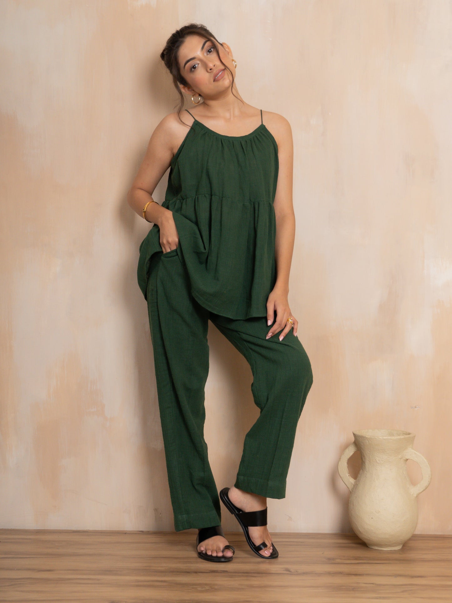 Emerald Trouser Set