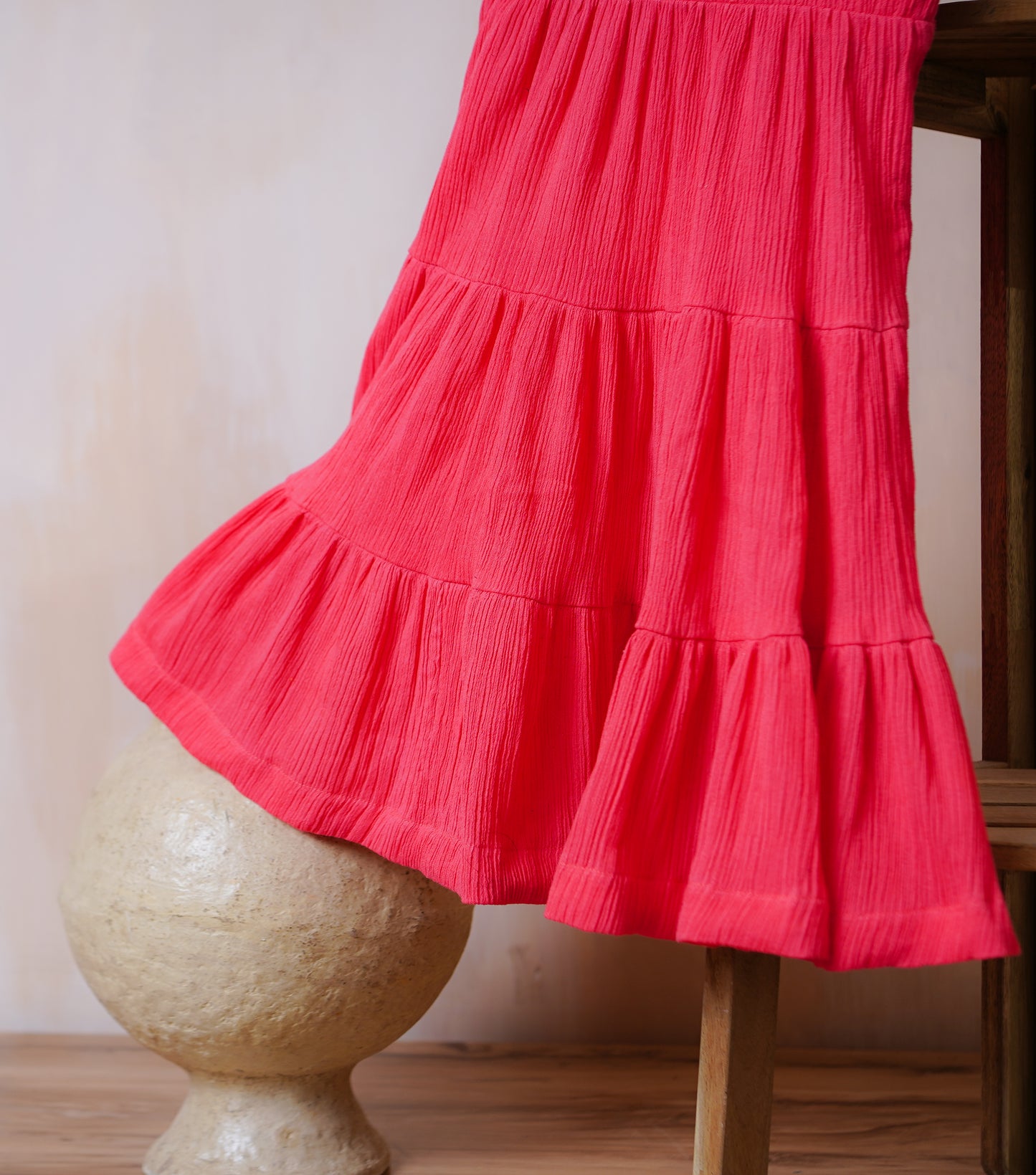 Fit & Flare Pink Dress