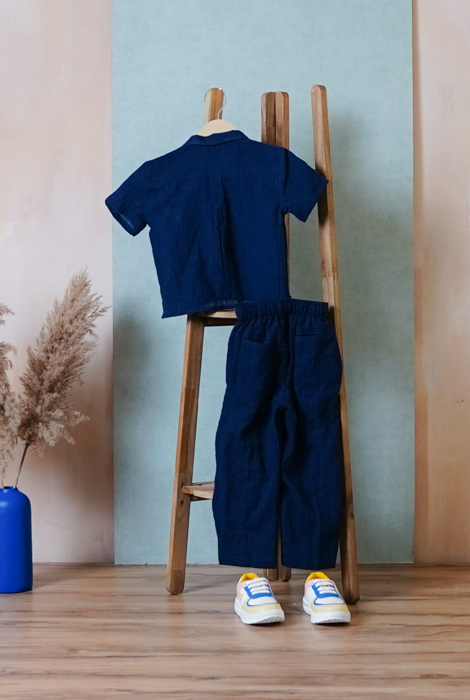 Boy's Blue Trouser Co-ord set