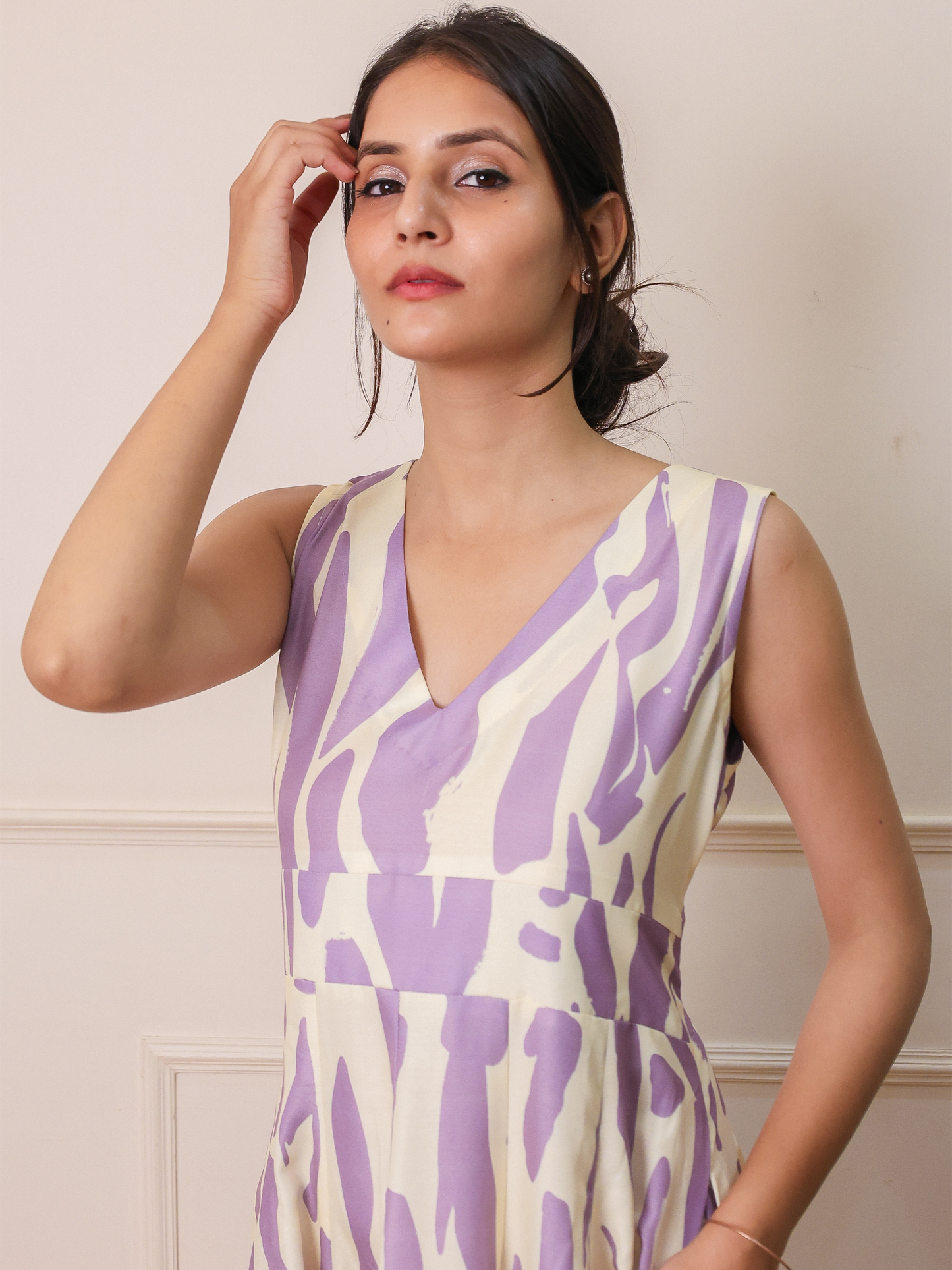 Lavender Waves Dress