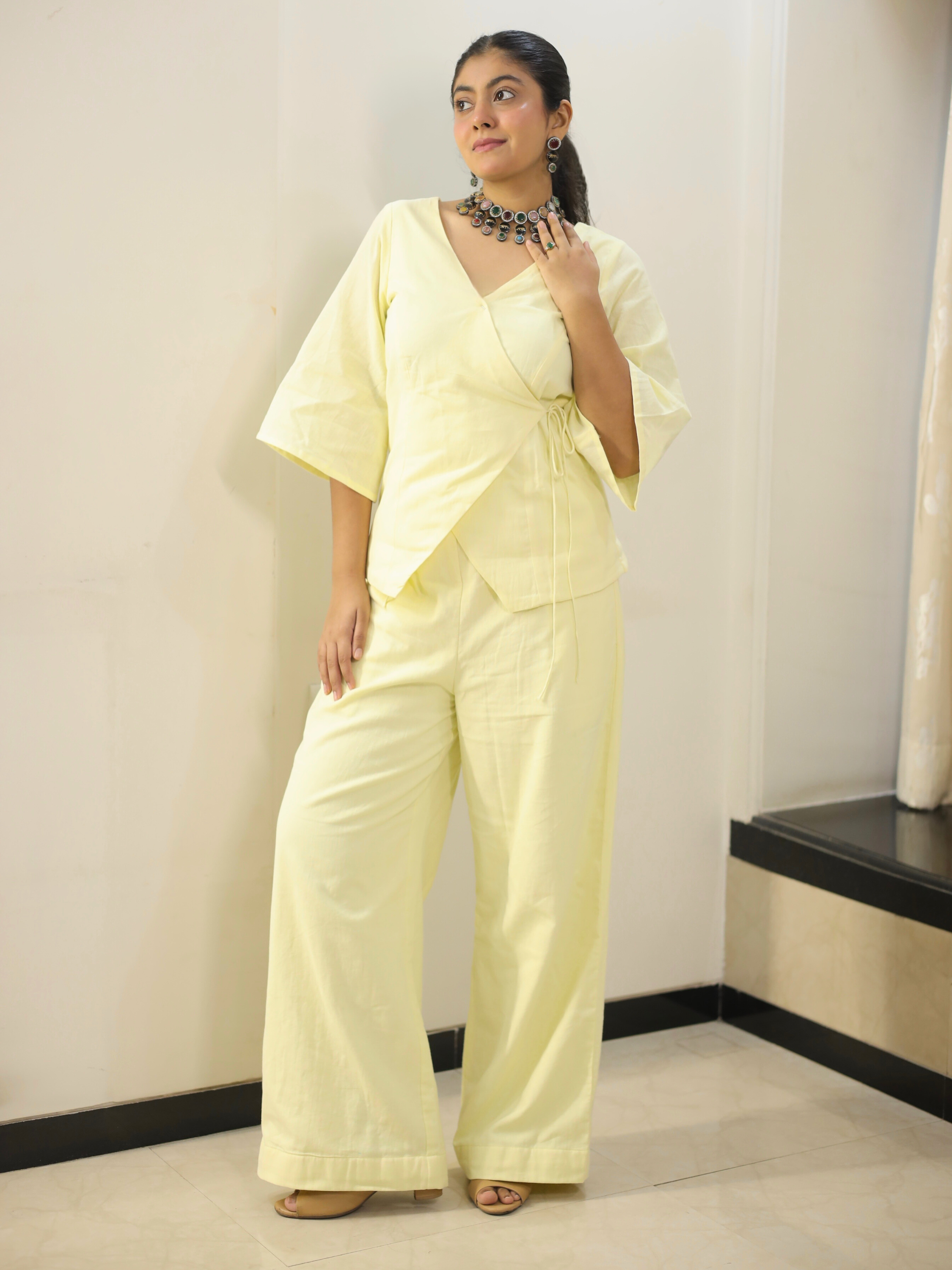 Sunlit Wrap Co-Ord Set