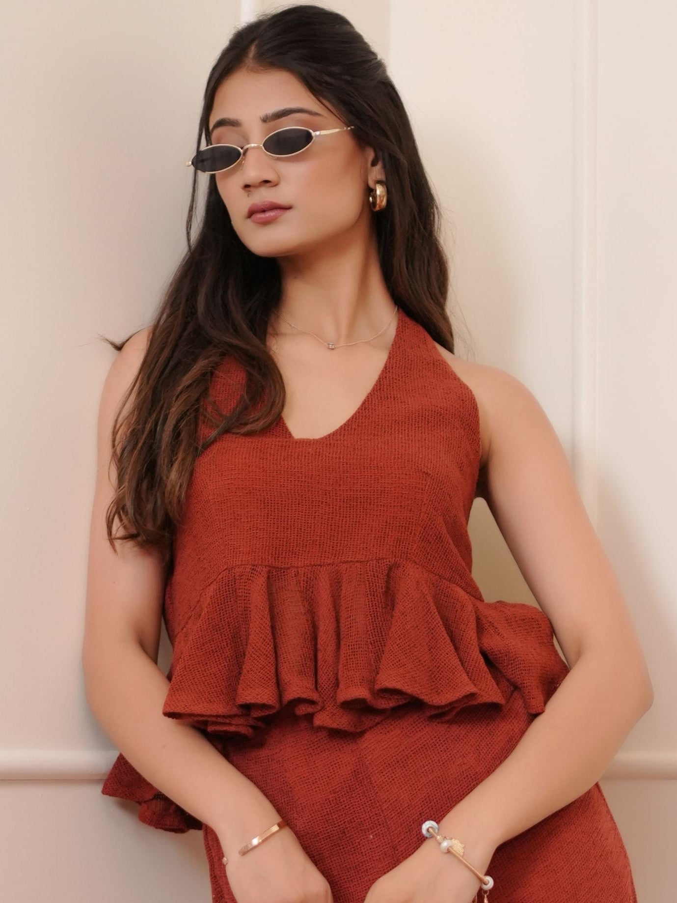 Rustique Halter Neck Top