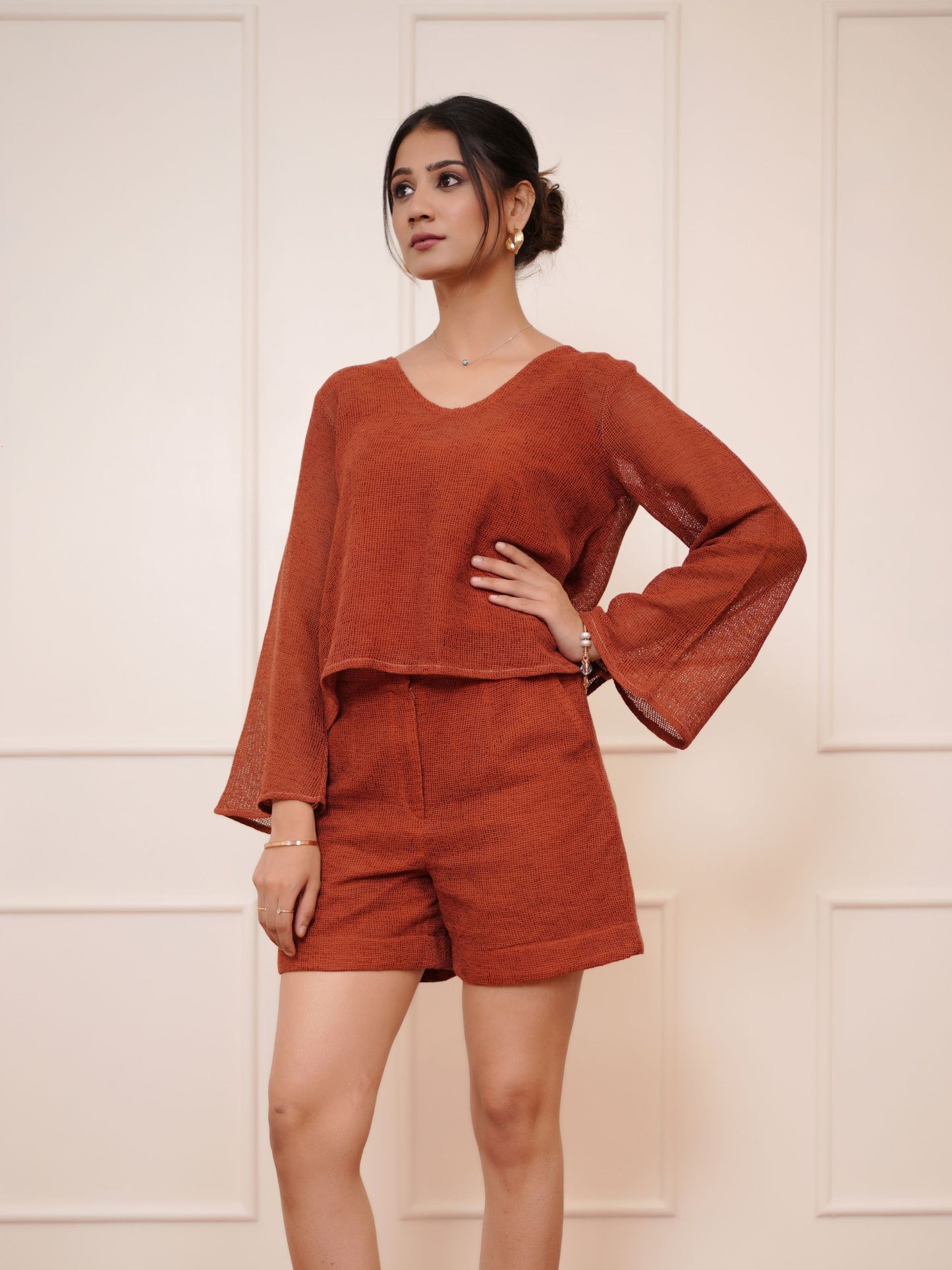 Rustique Long-Sleeve Top