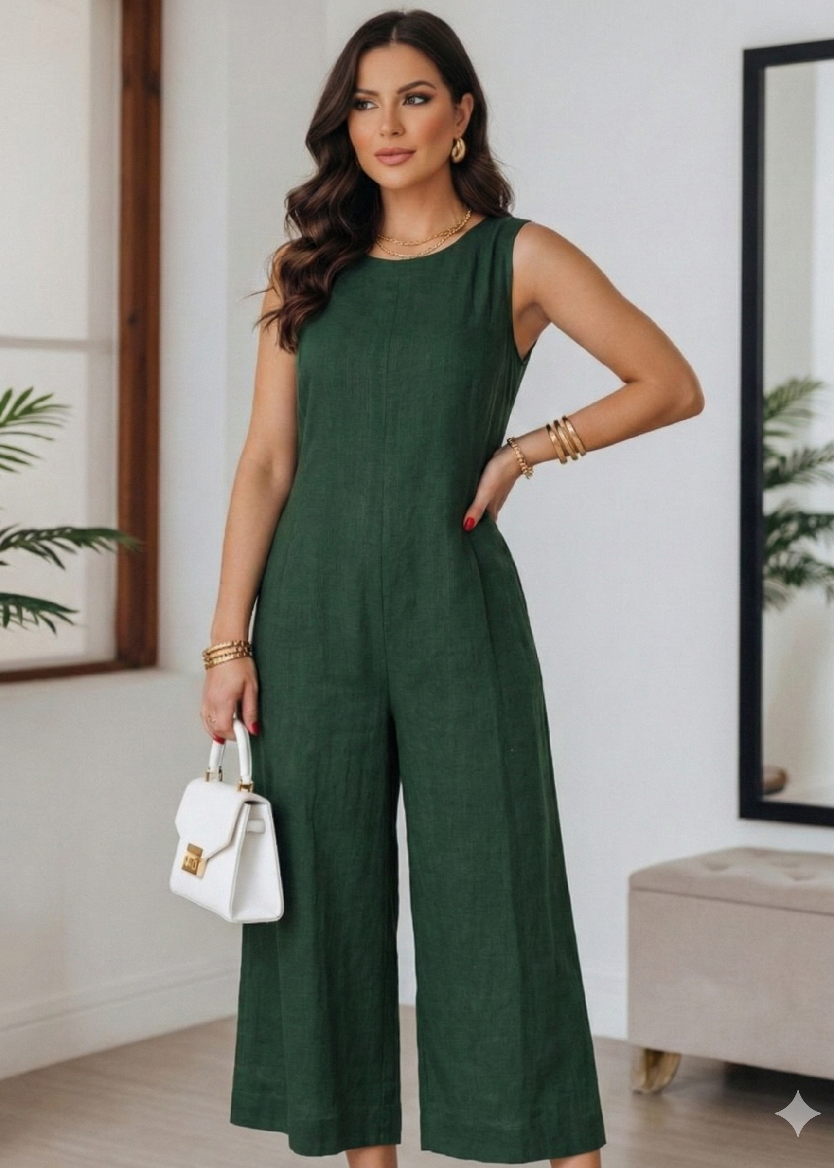 Straight Fit Jumpsuit