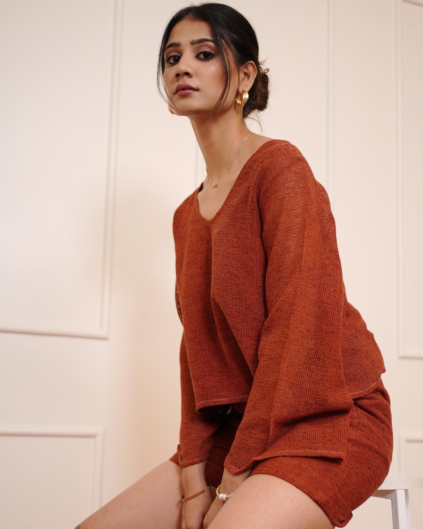 Rustique Long-Sleeve Top