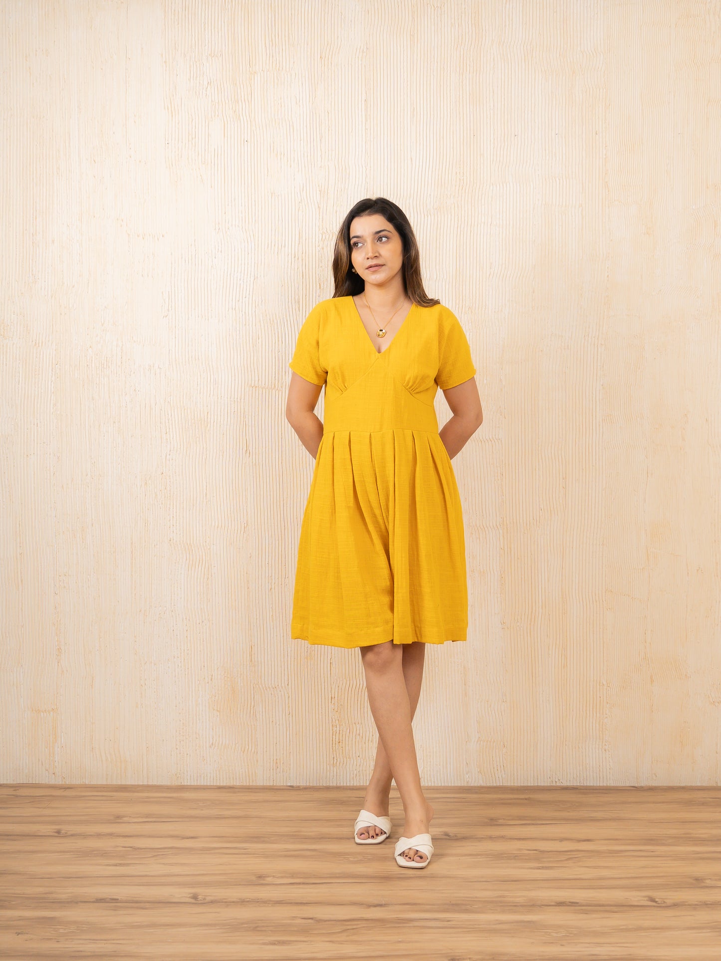 V-neck Jumpsuit