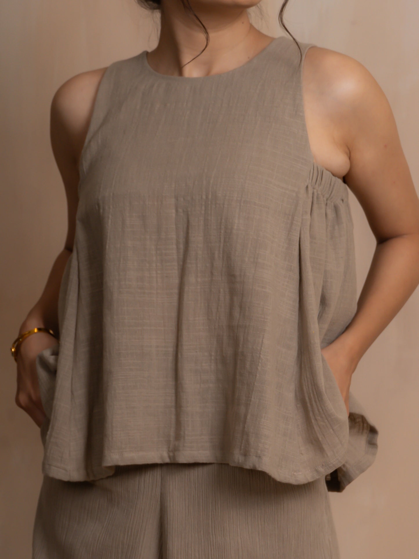 Clay short top