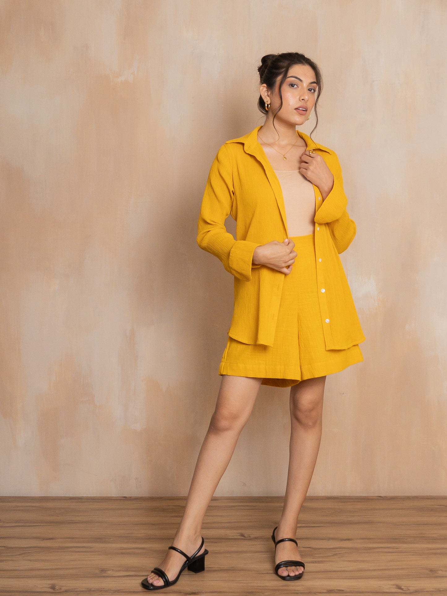 Wrinkled Amber Shirt