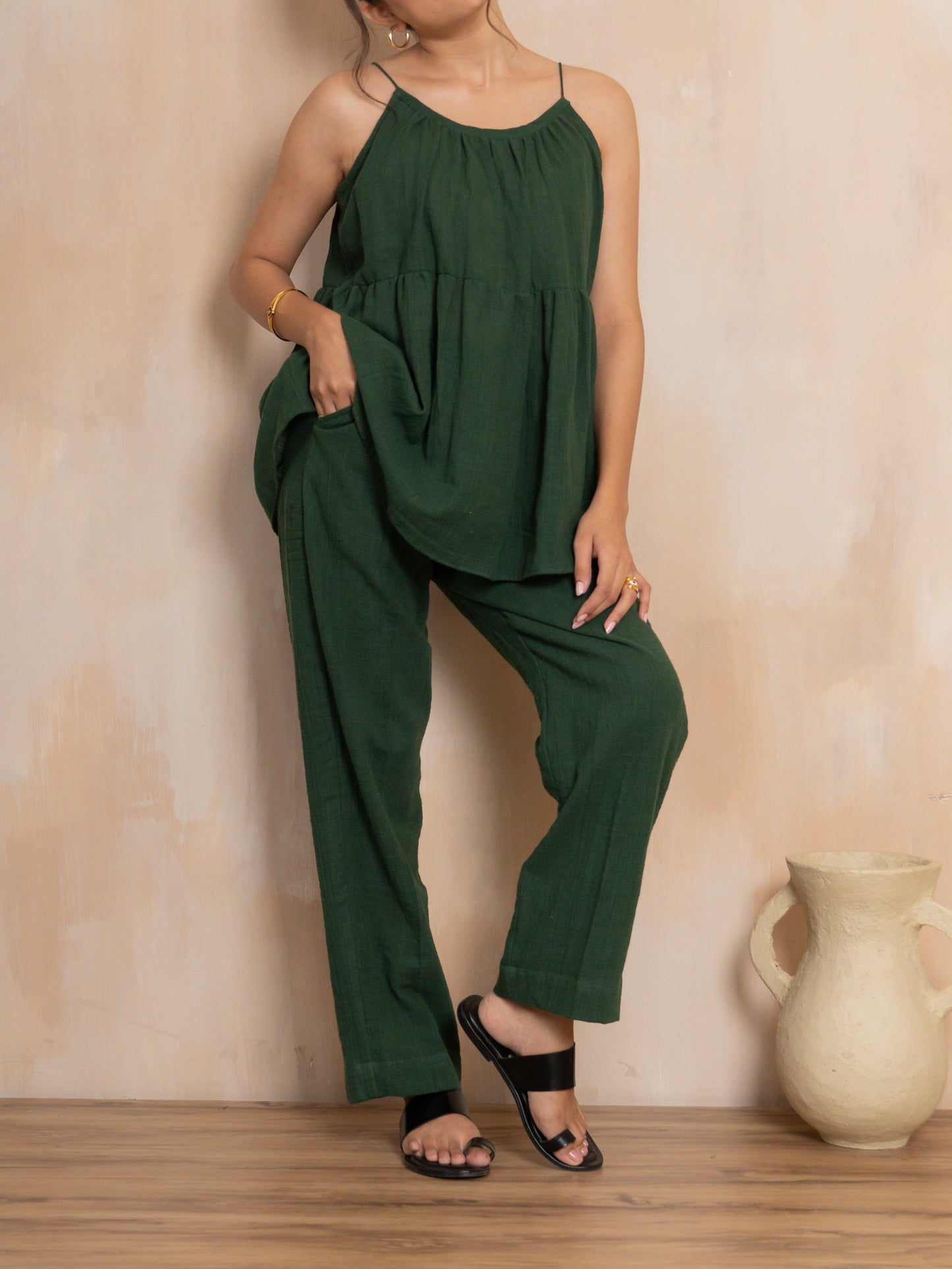 Emerald Trouser Set